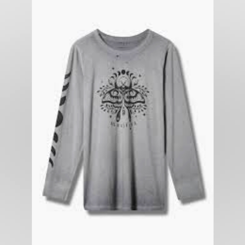 Torrid Long Sleeve Graphic Tee - Moon & Moth